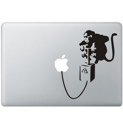 Banksy Monkey MacBook Decal